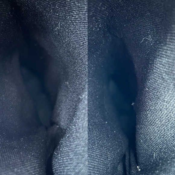 Zara Black Slouchy Leather Heeled Tall Boots Made In Spain - Picture 13 of 15